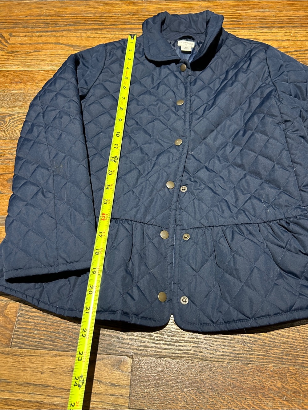 Crewcuts Navy Quilted Kids Jacket - Picture 3 of 9